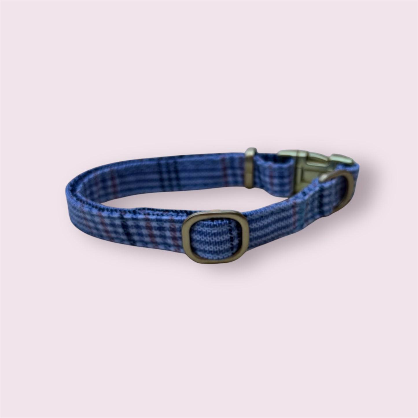 Collar - Cuadro Escocés Azul