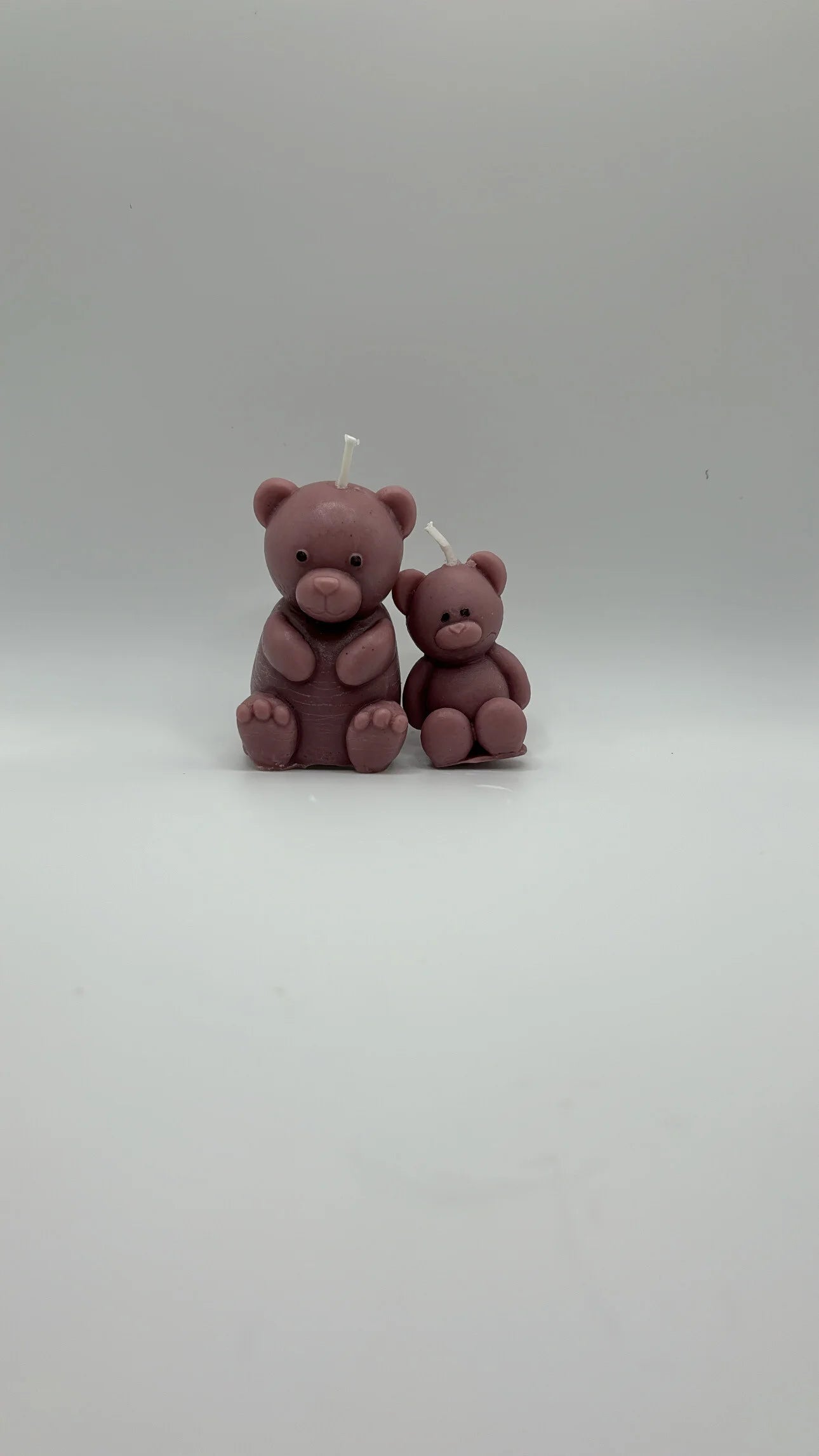 Vela decorativa - Pareja de osos - Aroa Dedales