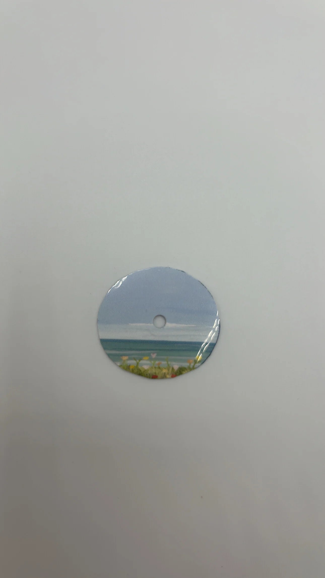 Sticker Mar con flores - Aroa Dedales