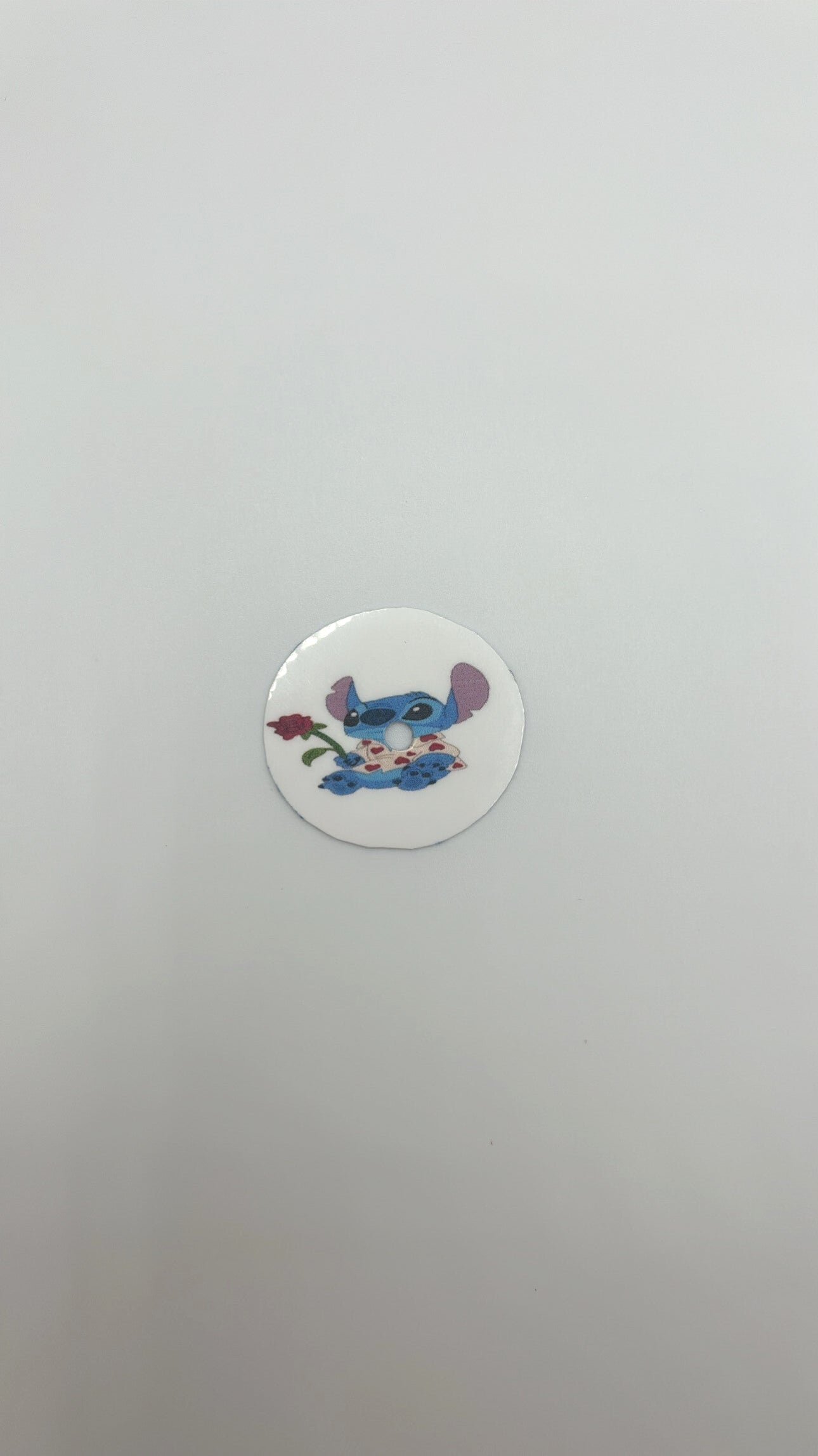 Sticker Stitch con flor - Aroa Dedales