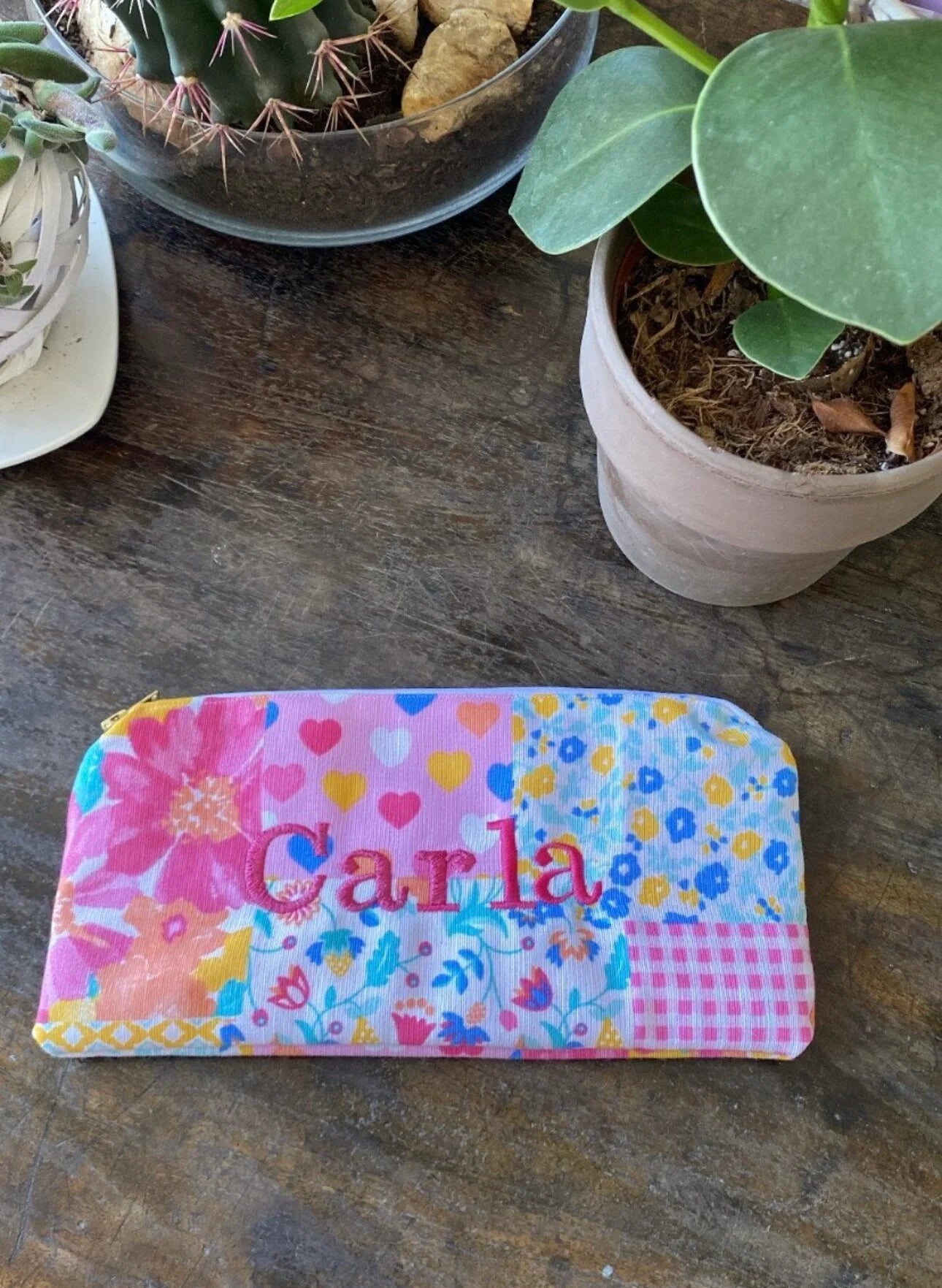 Estuche Plano - Aroa Dedales