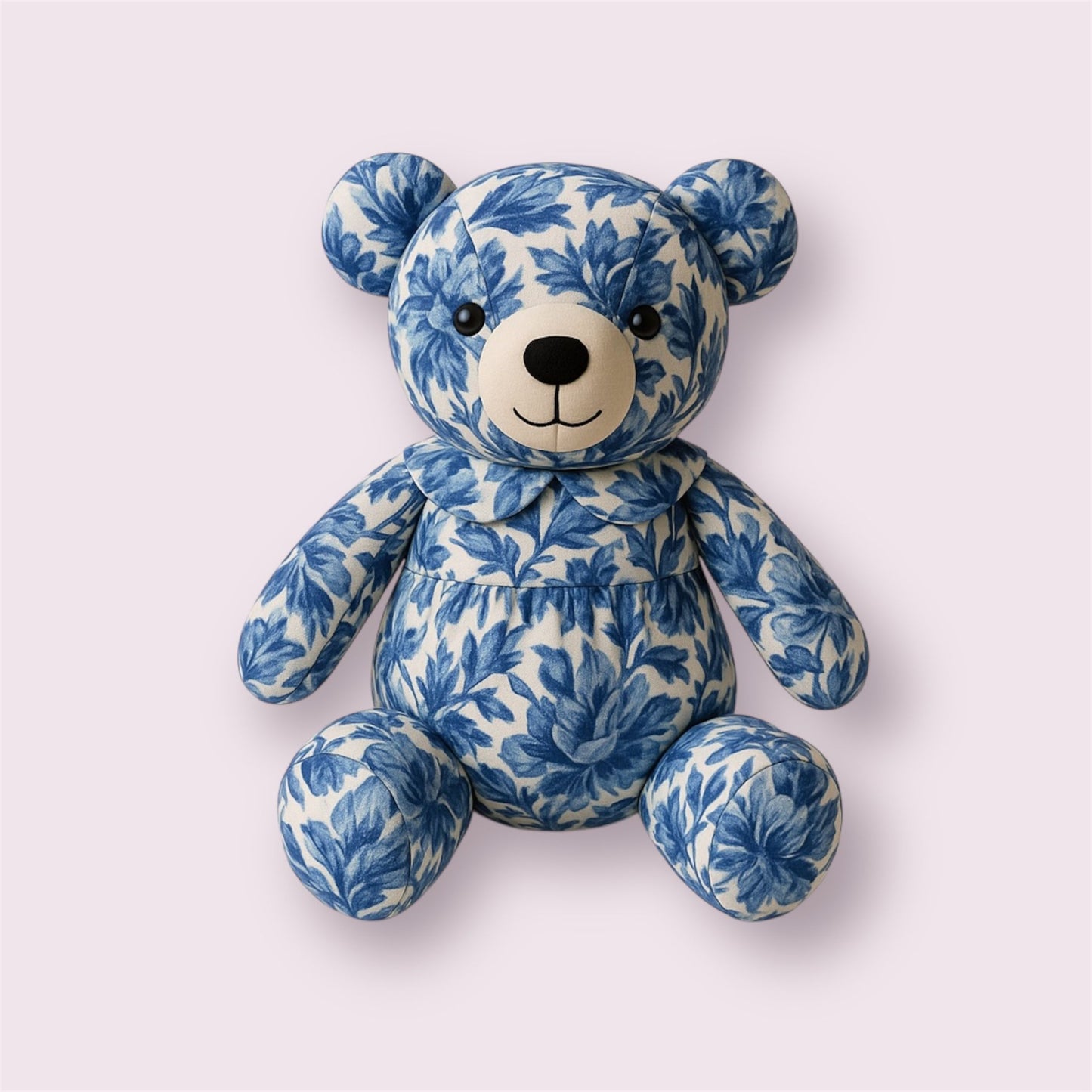 Peluche artesanal Oso de los recuerdos, confeccionado con ropa de bebé reciclada, regalo personalizado emotivo, recuerdo único para guardar momentos especiales y transmitir cariño