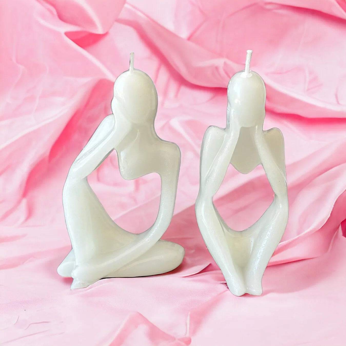 Vela decorativa dos mujeres - Aroa Dedales