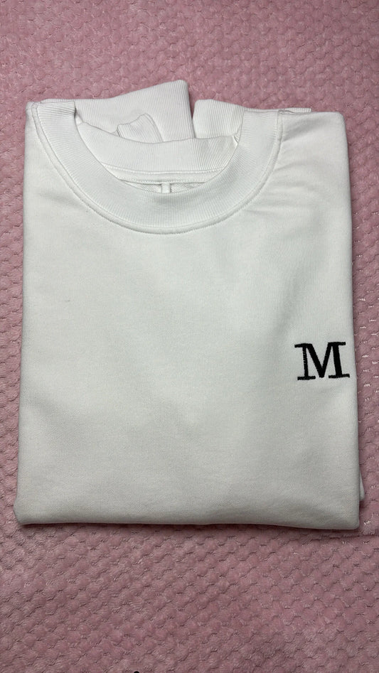 Sudadera con Inicial - Aroa Dedales