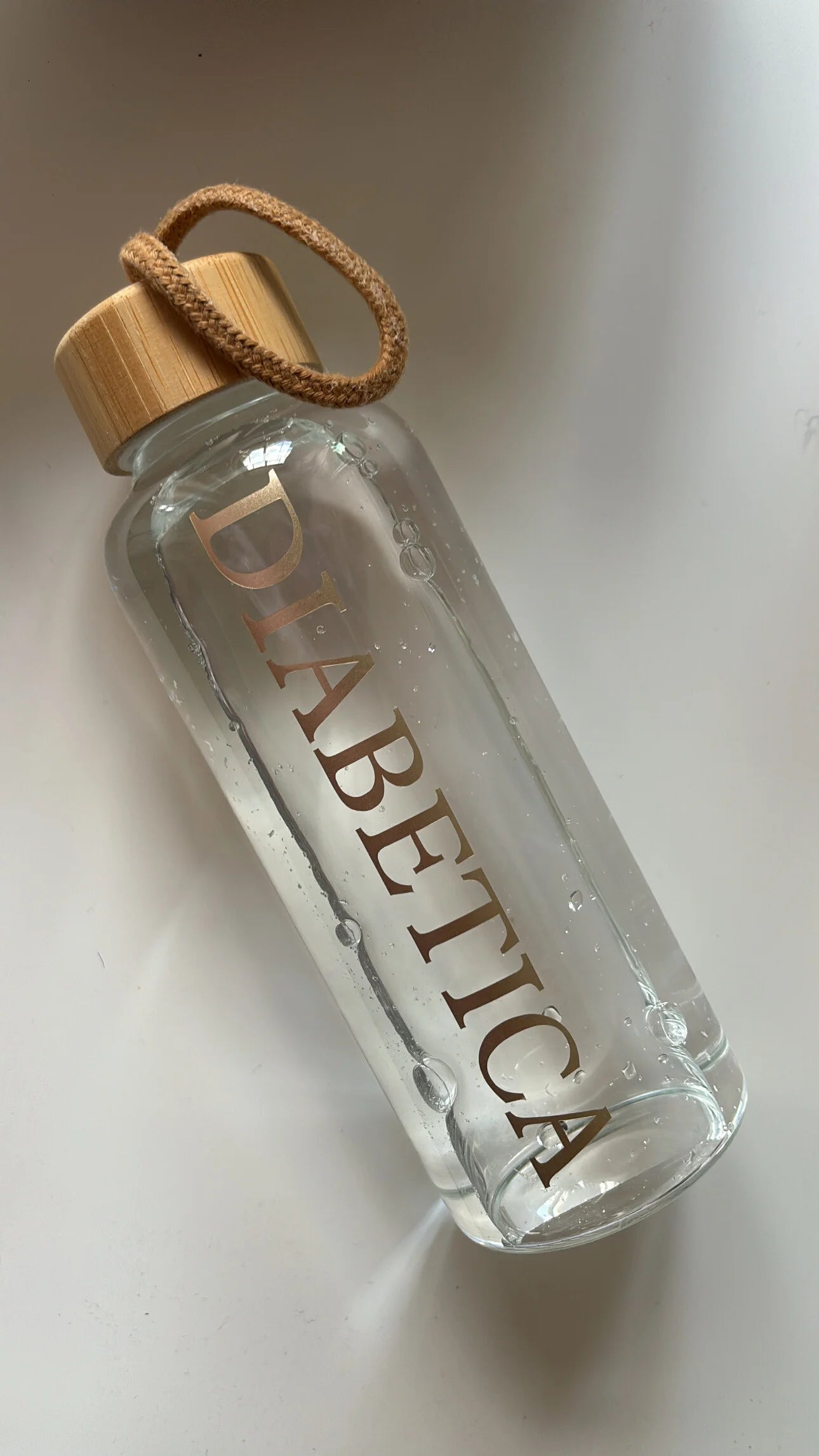 Botella Diabetes - Aroa Dedales