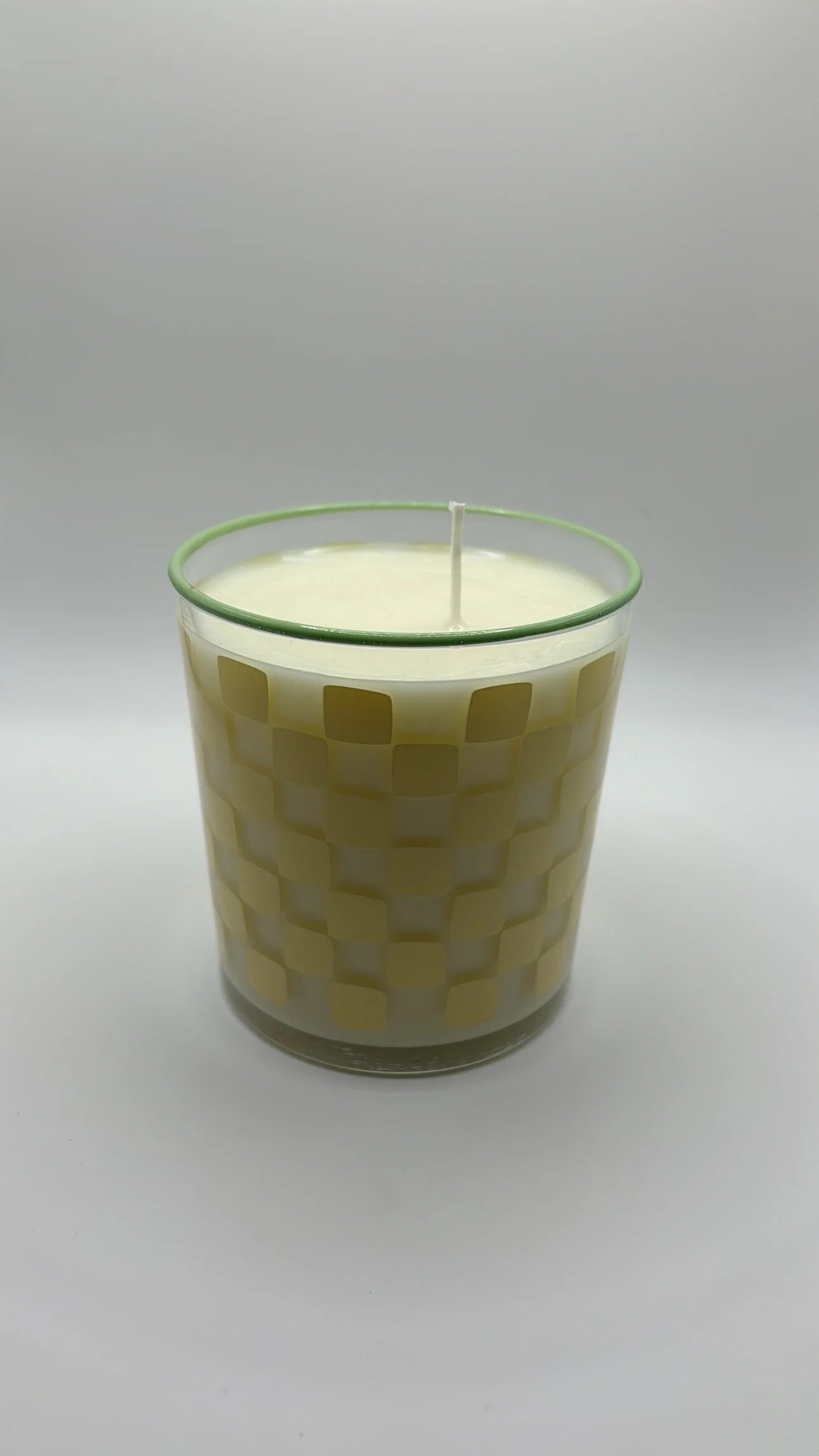Vela aromática - Vaso ajedrez - Aroa Dedales