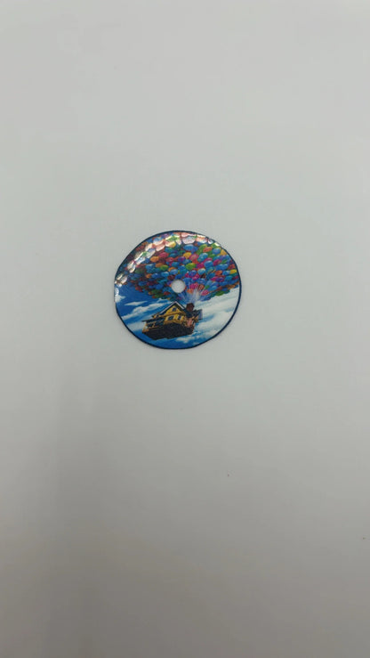 Sticker Flores casa Up - Aroa Dedales
