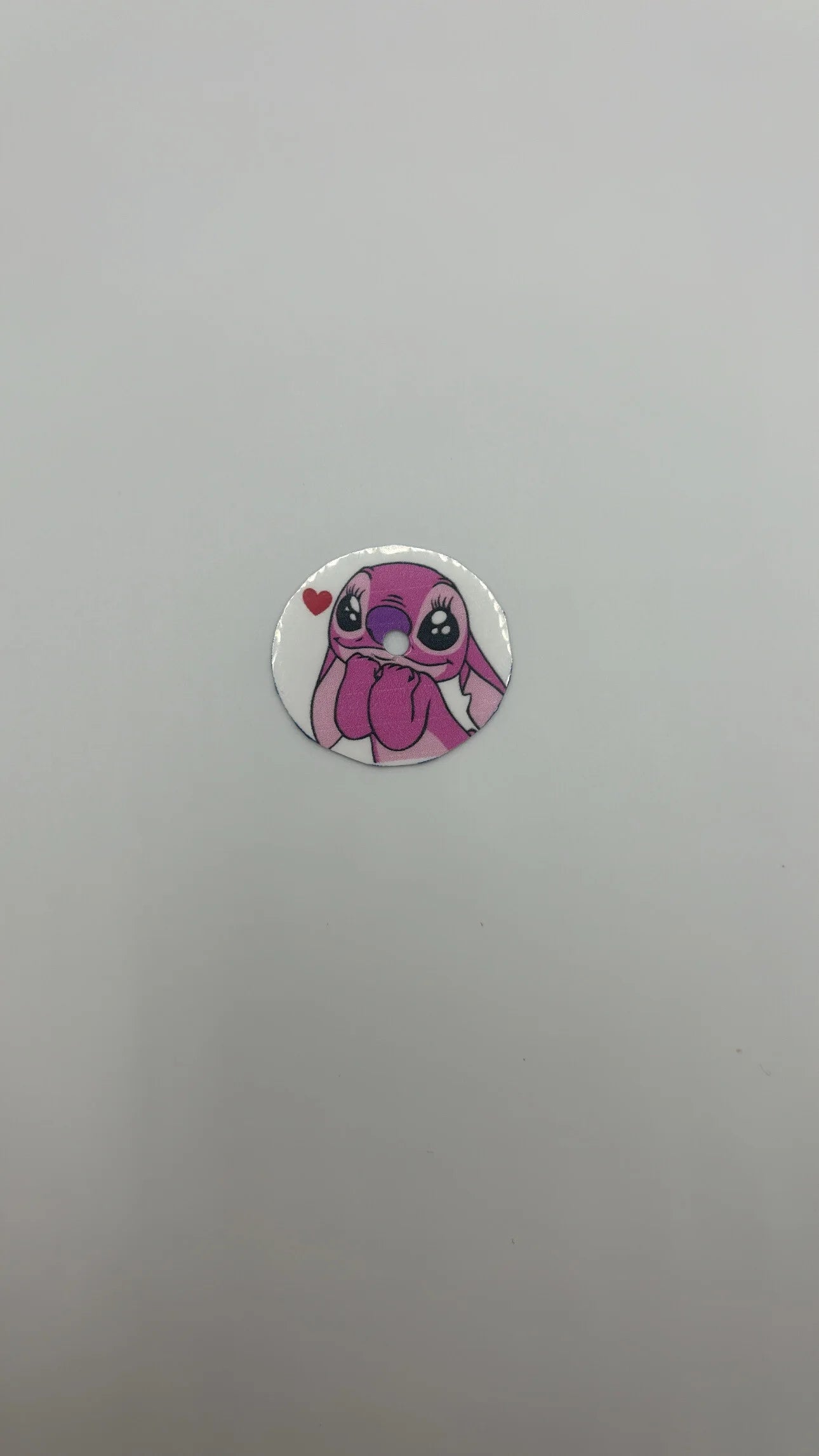 Sticker Angel con corazones - Aroa Dedales