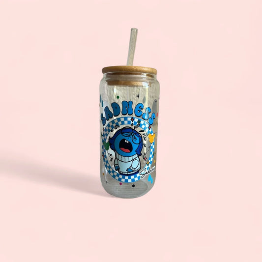 Vaso de cristal - Inside Out - Aroa Dedales