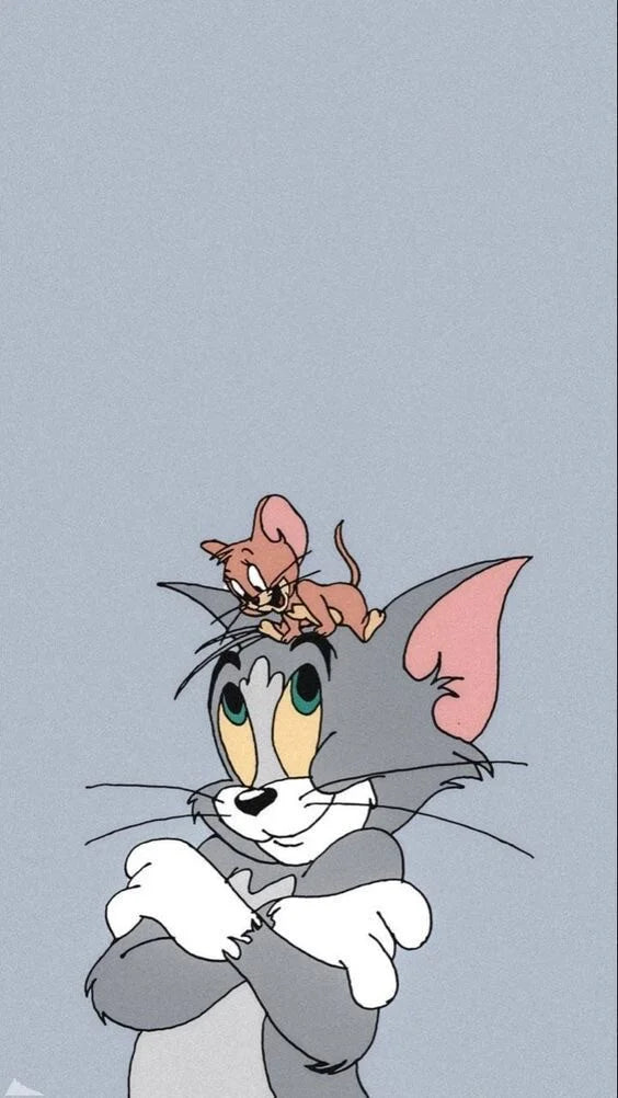 Sticker Tom y Jerry - Aroa Dedales