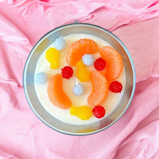 Vela aromática cuenco de frutas - Aroa Dedales