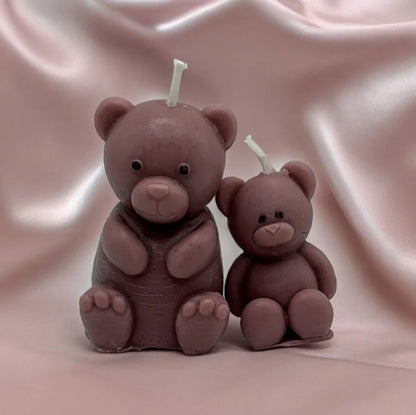 Vela decorativa - Pareja de osos - Aroa Dedales
