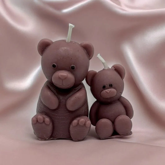 Vela decorativa - Pareja de osos - Aroa Dedales